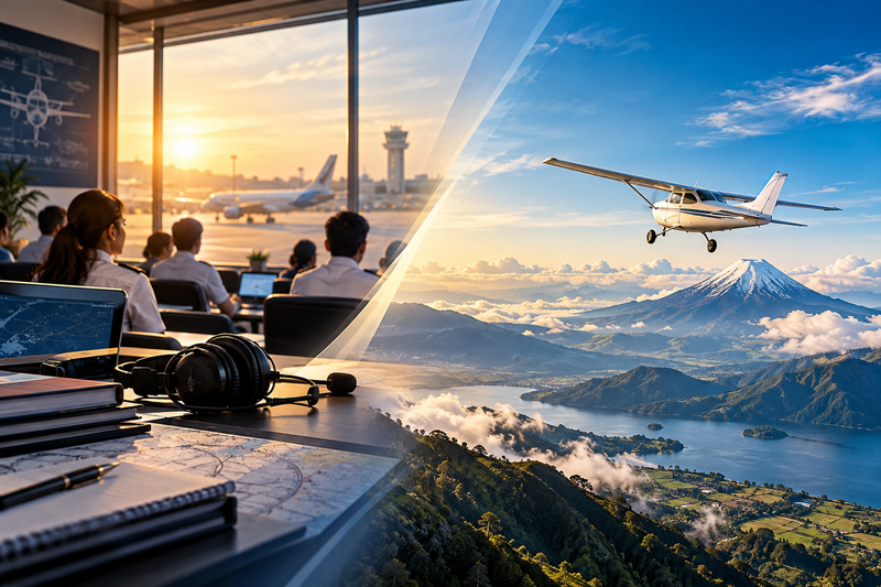 Commercial pilot training